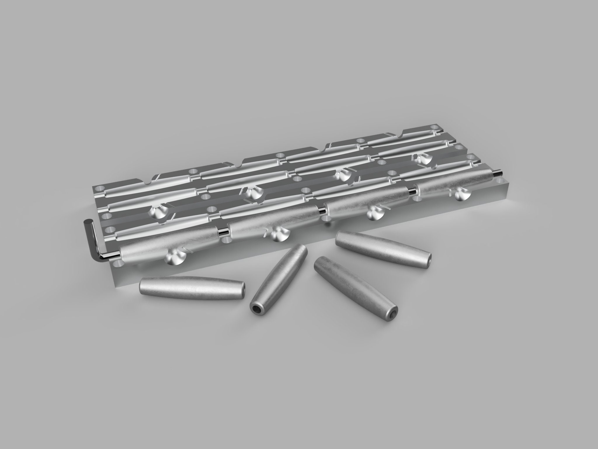 Lead Sinker Molds -  Canada