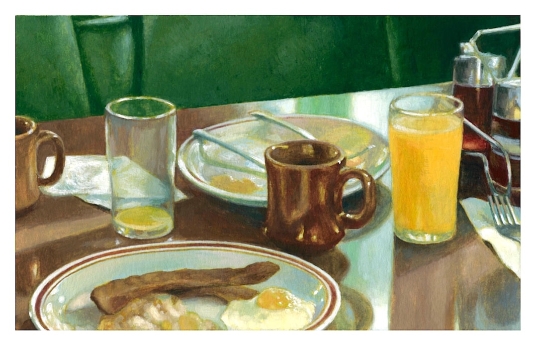 MULHOLLAND DRIVE - Winkie's Diner Print - Etsy