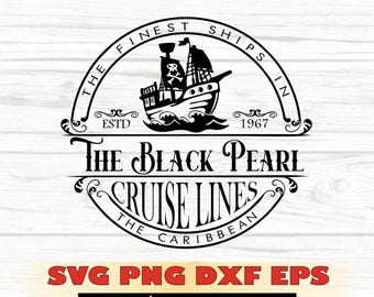 Pirates ride Svg Png Dxf Eps, Pirates of the Caribbean Svg, Black pearl Shirt design, Cruise Lover, Magic Vacation Svg Park Digital Download