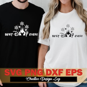 Najlepszy dzień w życiu Svg Png Dxf Eps, DisneyWorld Park rodzina Svg, Wakacje rodzinne Svg Png, Disneyland Wakacje rodzinne Svg Png Dxf Eps