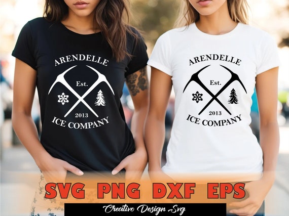 Arendelle Ice Company SVG Png Dxf Eps Frozen Svg Frozen Svg Vacation Shirt design Svg PNG Cricut Cut File Iron On File