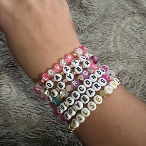Lover-Inspired Handcrafted Friendship Bracelets - Featuring Aurora Borealis & Crackle Glass Beads 8mm