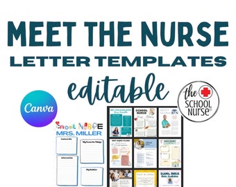 Meet The School Nurse Templates