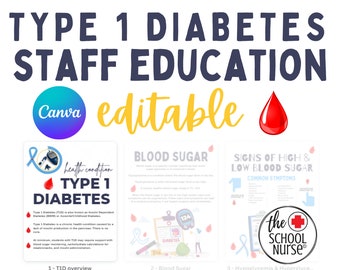 Type 1 Diabetes School Staff Education by The School Nurse