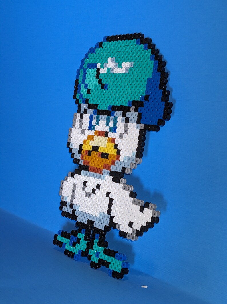 Quaxly Water Pokemon Gift Perler Bead Art 8 Bit Pixel Decoration