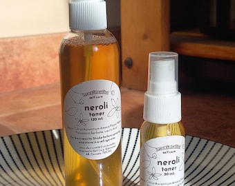 Neroli Toner ~ Clarifying Lactic Acid, Potassium Sorbate