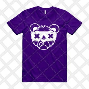 Dunk Purple Championship Court Low White T Shirt Match XXBEAR