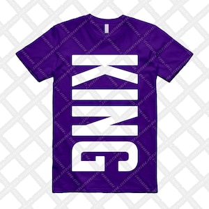 Dunk Purple Championship Court Low White T Shirt Match KING VERT