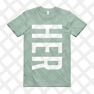 4 Seafoam Green White Sail T Shirt Match HER VERT