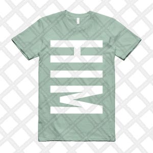 4 Seafoam Green White Sail T Shirt Match HIM VERT