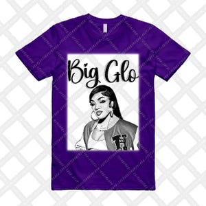 Dunk Purple Championship Court Low White T Shirt Match BIG GLO