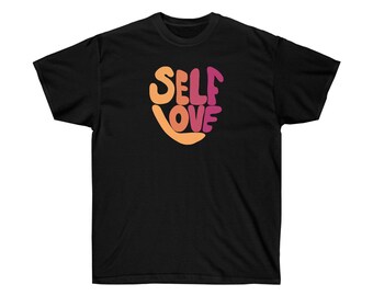 Self Love Lettering Unisex Cotton T-shirt