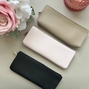 Tarjeta de denominación de efectivo laminada / Bolsa de sobre de efectivo / Relleno de efectivo / Bolsa de efectivo / Bolsa de presupuesto de efectivo / Cartera rosa / Cartera minimalista