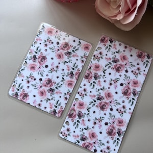 Double-sided Pink Floral Dashboard | Budget Binder Dashboard |Cash Envelopes | Binder Insert | A6 Dashboard | A7 Dashboard