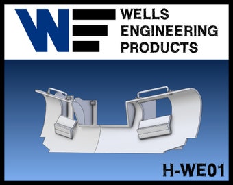 Wells Engineering Products H-WE01 Snowplow - Standard Low Type 1 - HO scale