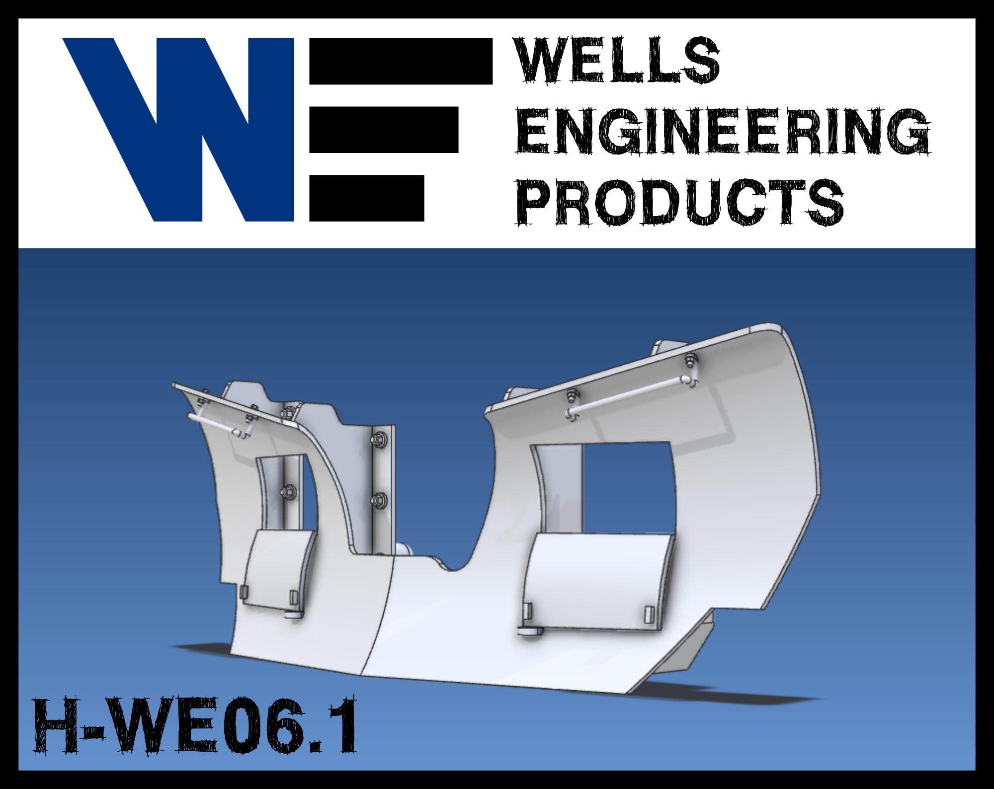 Wells Engineering Products H-WE06.1 Amtrak F40PH Snowplow - HO scale