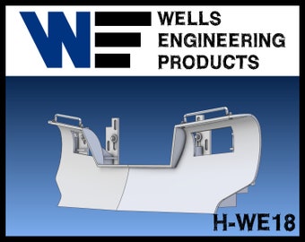 Wells Engineering Products H-WE18 General Electric Evolution Series ES44/ET44 Snowplow - HO scale