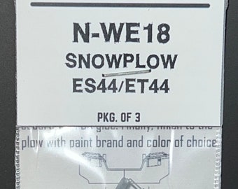 Wells Engineering Products N-WE18 General Electric Evolution Series ES44/ET44 Snowplow - N-scale