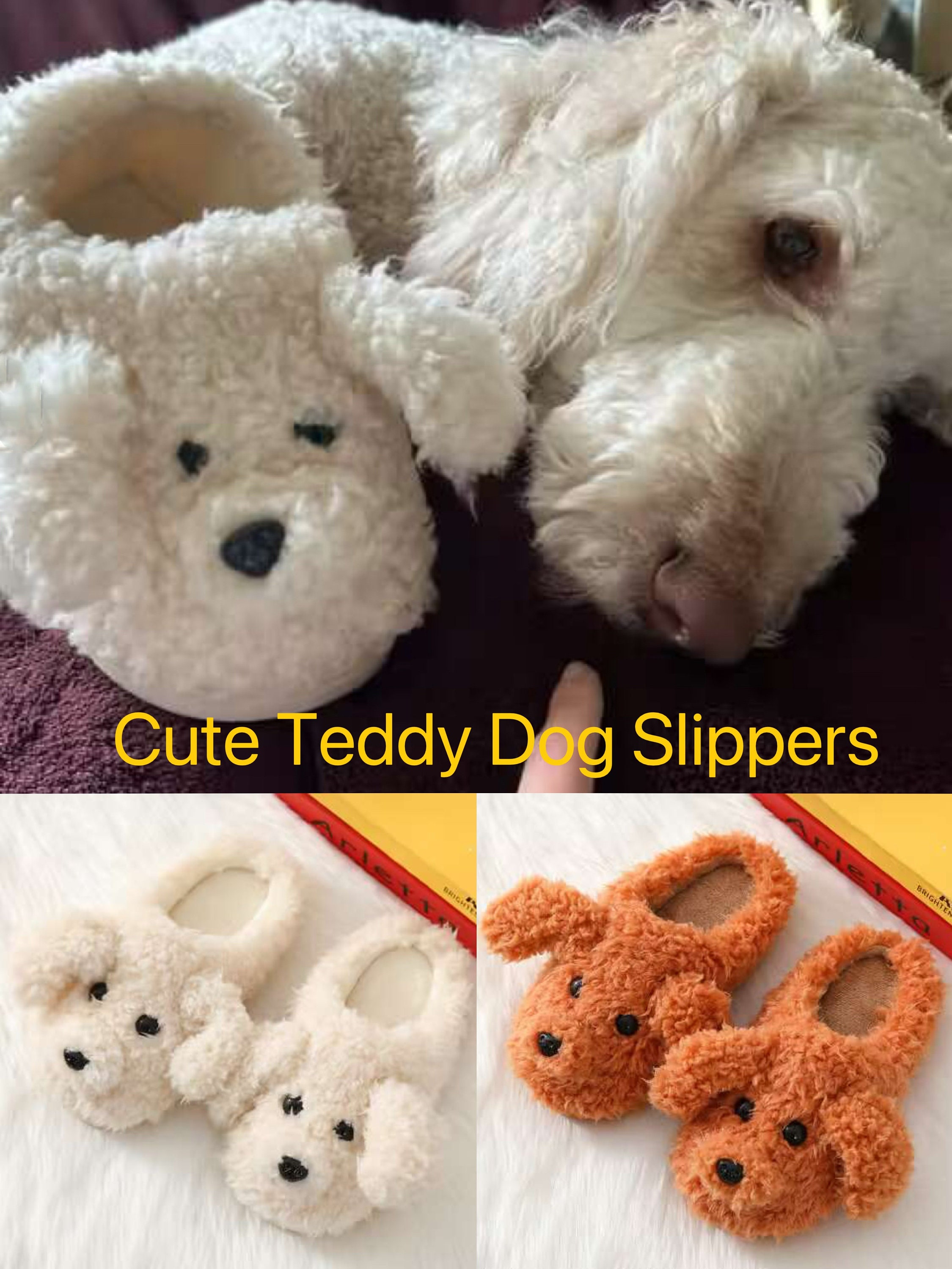 Cute-Short-Legs-Dog-Plush-Slippers-Indoor-Warm-Winter-Adult-Animal Slippers  Shoes for Sleeping - China Slippers Shoes and Animal Slippers price