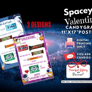 Valentine Candy Gram Printable| Valentine Candy Gram Poster| Candy Bar Poster| Valentine’s Day Candy Poster| Printable Valentine Candy Card