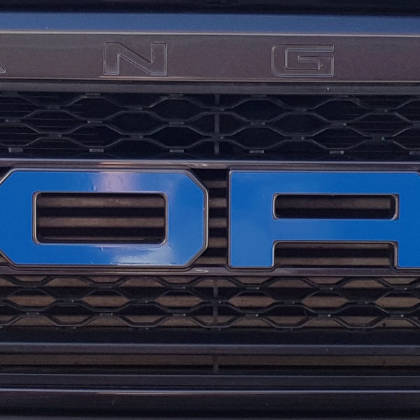 Ford Ranger PX3 OEM Grill FORD Vinyl Stickers in your choice of colour. Australian Seller (NOT for Raptor)
