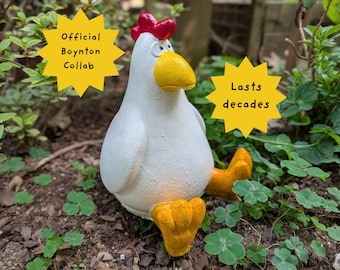 The Official Sandra Boynton Sentry Chicken Garden Statue