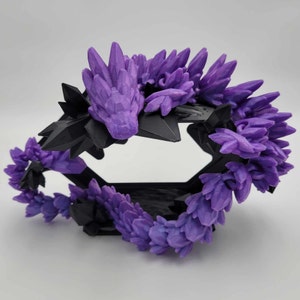 Gemstone Dragon Articulated Fidget - 3D Printed