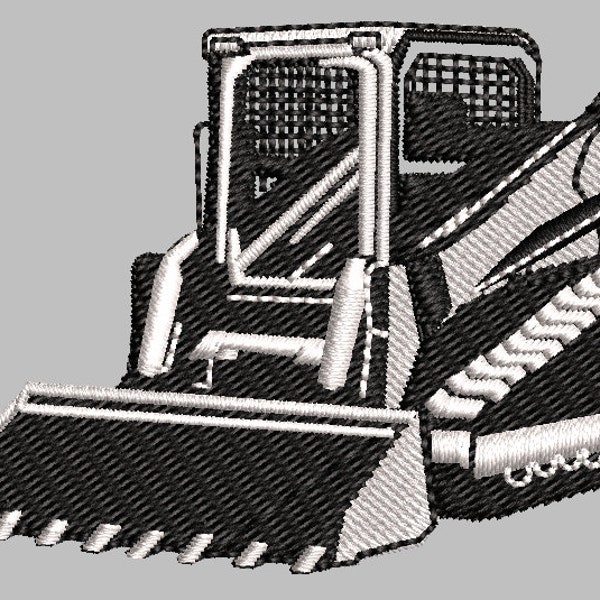 Skid Steer Embroidery File