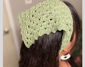 Crochet bandana