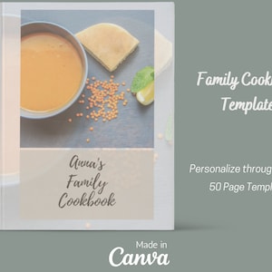 Cookbook Template, Recipe Template, Recipe Book, Recipe Ebook, Recipe Card, Printable Recipe, Meal Planner, Printable Cookbook