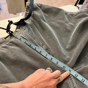 グラミチUSA グレー リングスパンコットン コーデュロイ ユニセックスパンツ サイズXXL 画像 11