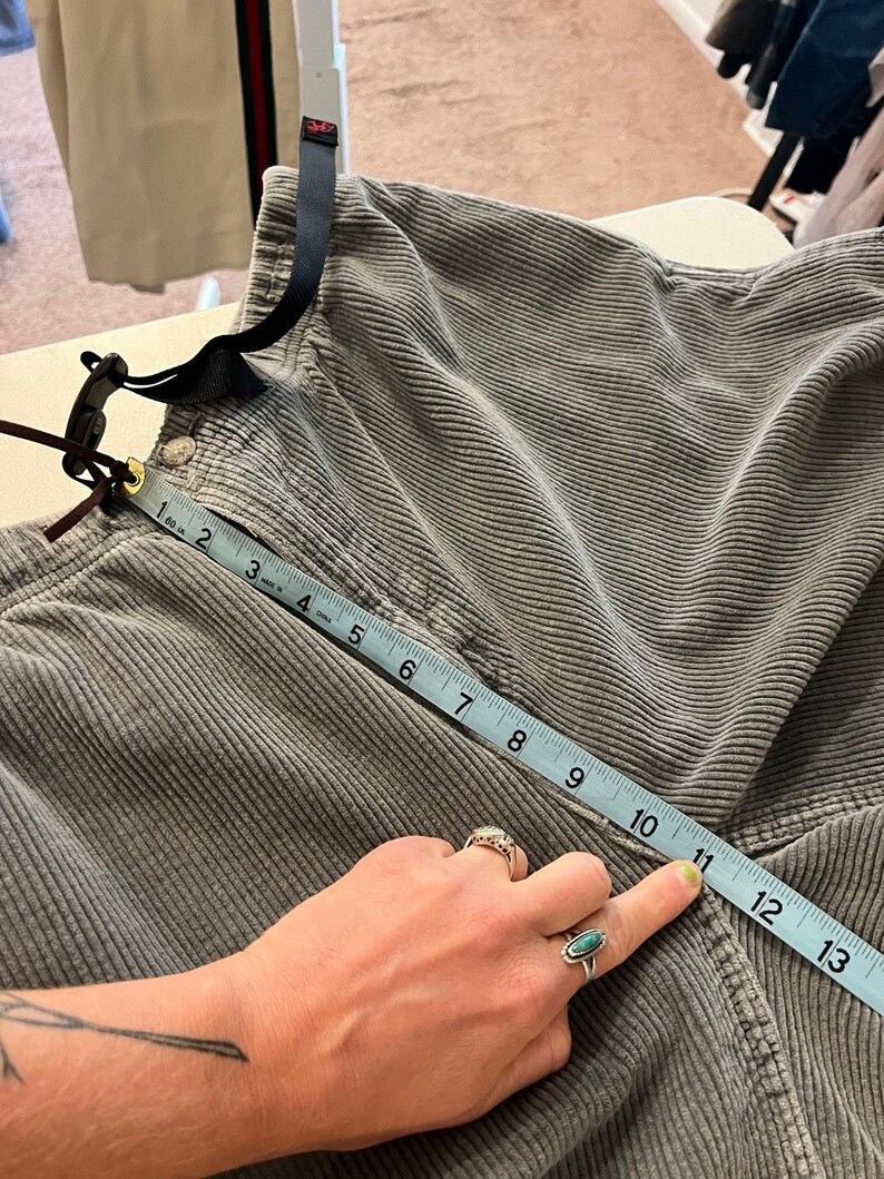 グラミチUSA グレー リングスパンコットン コーデュロイ ユニセックスパンツ サイズXXL 画像 11