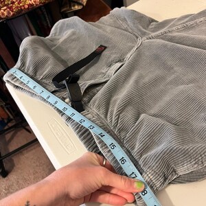 グラミチUSA グレー リングスパンコットン コーデュロイ ユニセックスパンツ サイズXXL 画像 12