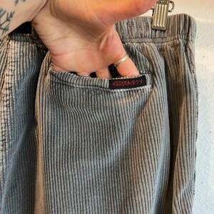 グラミチUSA グレー リングスパンコットン コーデュロイ ユニセックスパンツ サイズXXL 画像 5