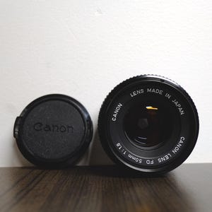 Canon FD 50mm F/1.8 Lens