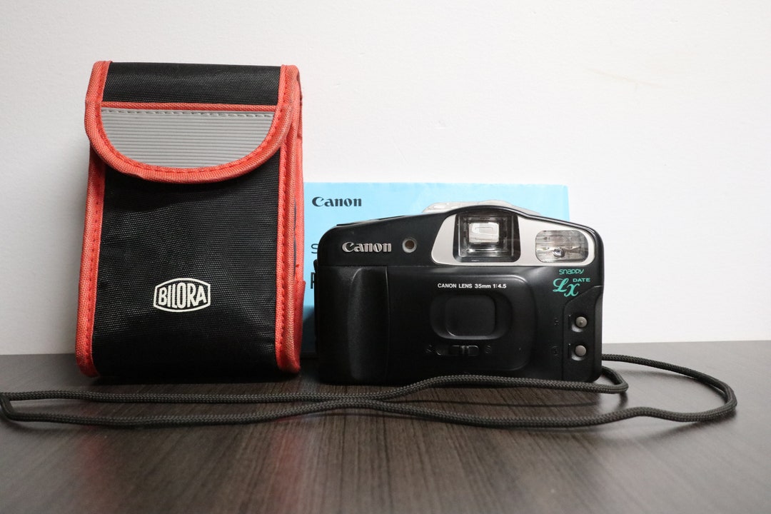 Canon Snappy LX Date 35mm Point and Shoot Film Camera Etsy