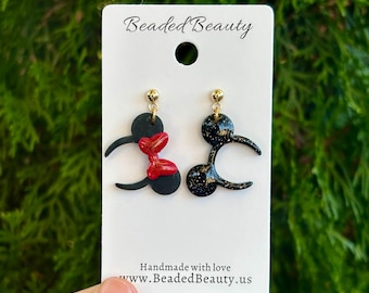 Minnie Mouse earrings