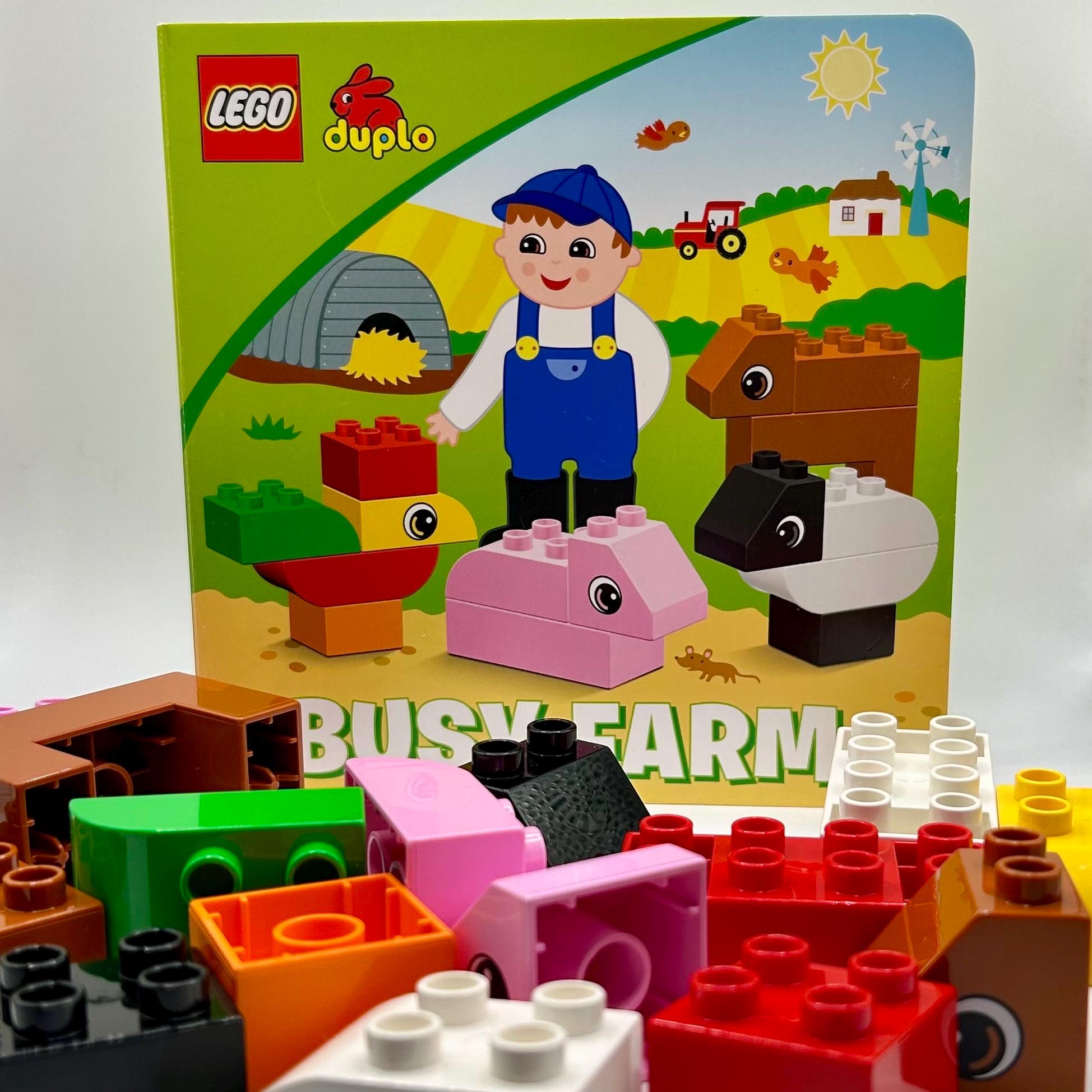 Lego duplo busy farm bricks and books set sale