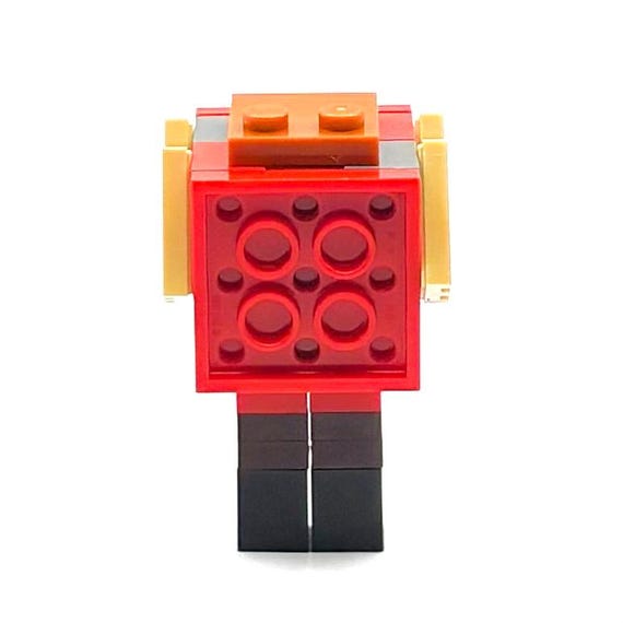 LEGO Minecraft Strider - Minecraft Brick-built Animal - Etsy