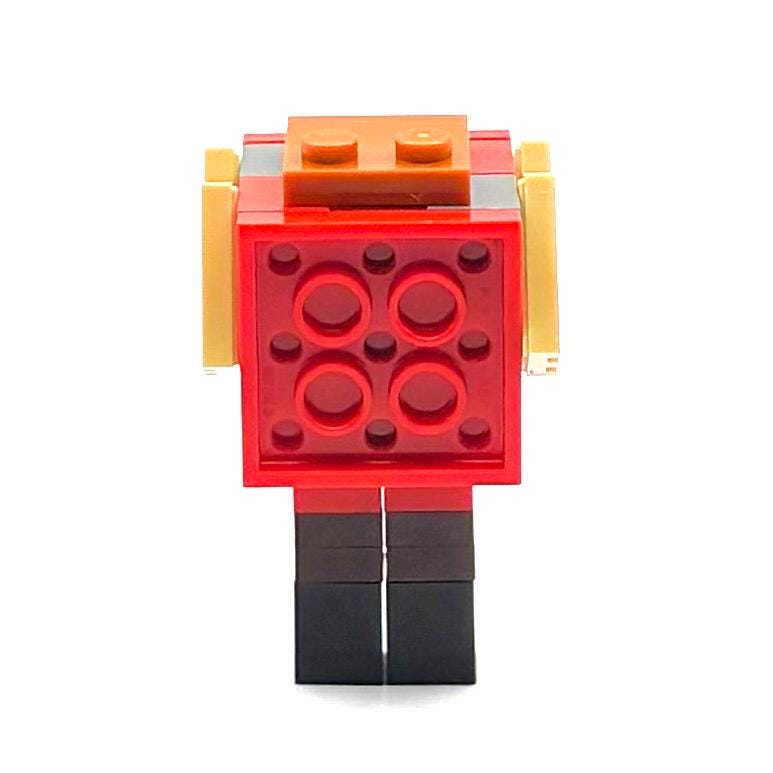 LEGO Minecraft Strider - Minecraft Brick-built Animal - Etsy