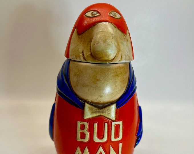 Vintage 1975 Bud Man Beer Stein Made by Ceramarte in Brazil. - Etsy