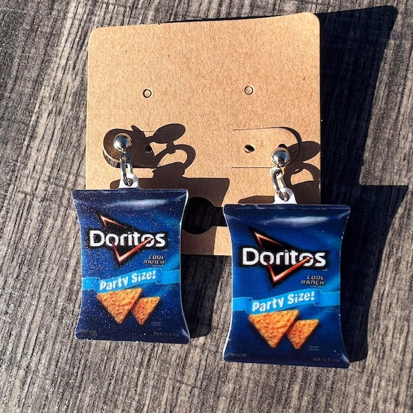 MUNCHIE Dorito Chip Earrings