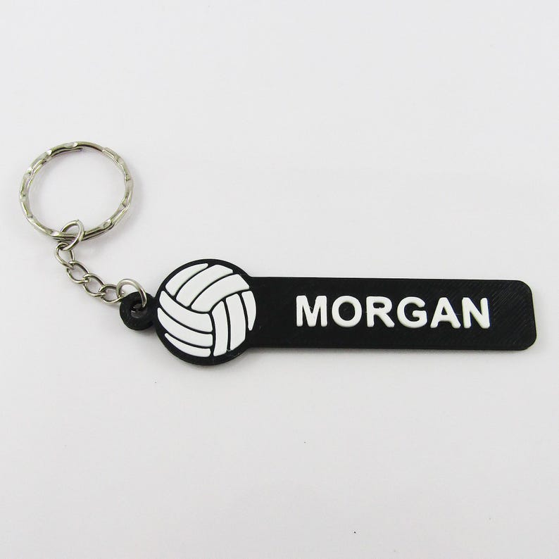 Personalised Netball Keychain Key Ring Select Colours and Names - Etsy ...