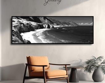 California Coastal Seascape Print: Ocean View Wall Art