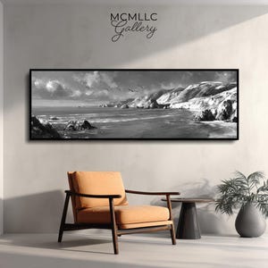 California Coast Wall Art: Pacific Ocean Beach Photography, Modern Coastal Decor
