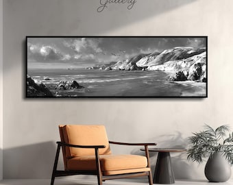 California Coast Wall Art: Pacific Ocean Beach Photography, Modern Coastal Decor