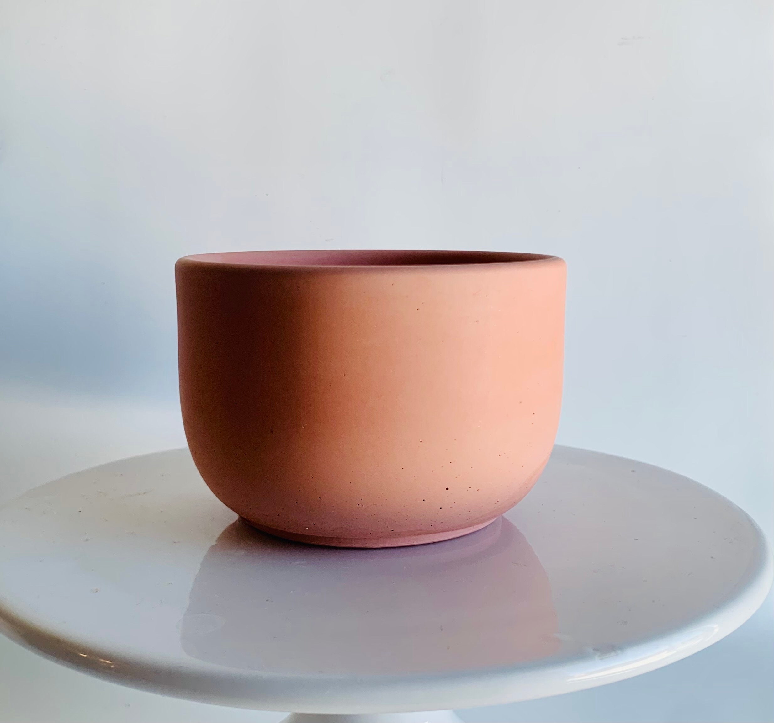 Bloom Set of 10 Ten Concrete Candle Jars, Candlemaking Jars, Wholesale