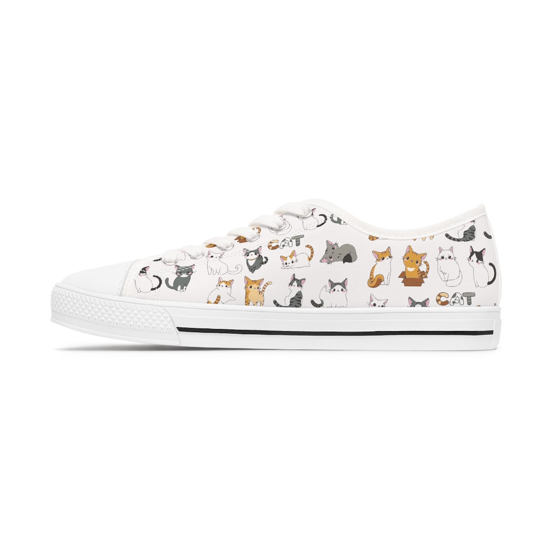 Winter Cats Women's High Top Sneakers