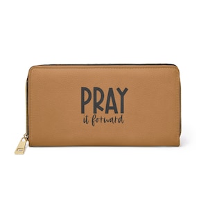 Pray it Forward Zipper Wallet