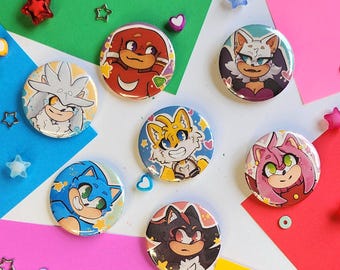 Pines de Sonic y sus amigos